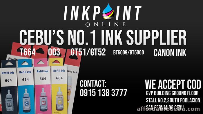 1st picture of Inkpoint No.1 Affordable Ink Supplier in Cebu For Sale in Cebu, Philippines