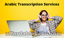 1st picture of Professional Arabic Transcription Services For Sale in Cebu, Philippines