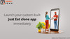 Build your own food delivery platform with our JustEat Clone