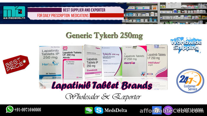 1st picture of Generic na Tykerb Mga Kahalili Lapatinib Tablet Online For Sale in Cebu, Philippines