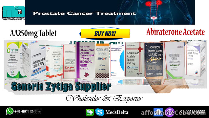 1st picture of Indian Abiraterone Tablet Price Online | Biogeneric Zytiga Supplier USA | Xbira Cost UK For Sale in Cebu, Philippines