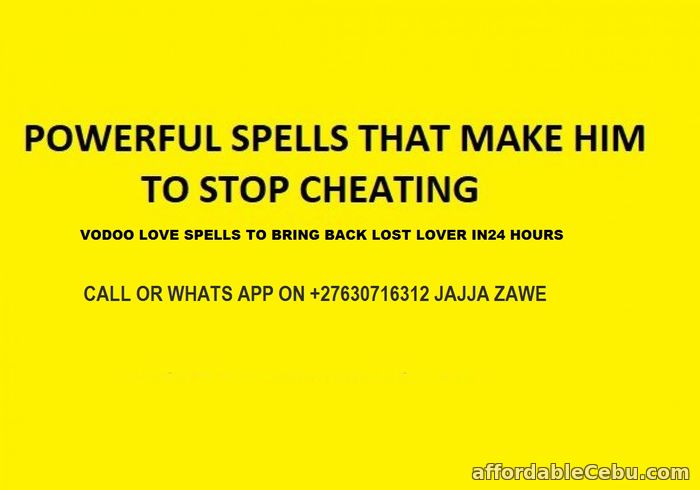 1st picture of POWERFUL LOVE SPELLS TO RETURN LOST LOVERS AND FIX BROKEN MARRIAGES TODAY Offer in Cebu, Philippines