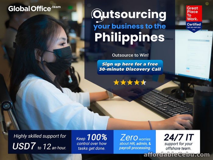 1st picture of Outsourcing Your Business To The Philippines Offer in Cebu, Philippines