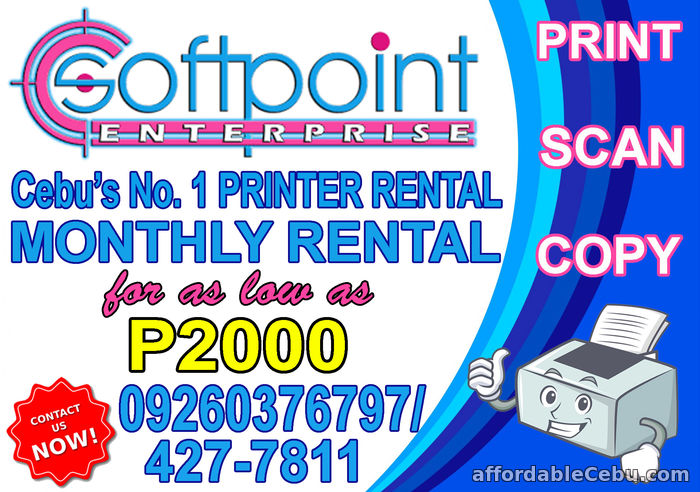 1st picture of Softpoint Enterprise Printer Rental For Rent in Cebu, Philippines