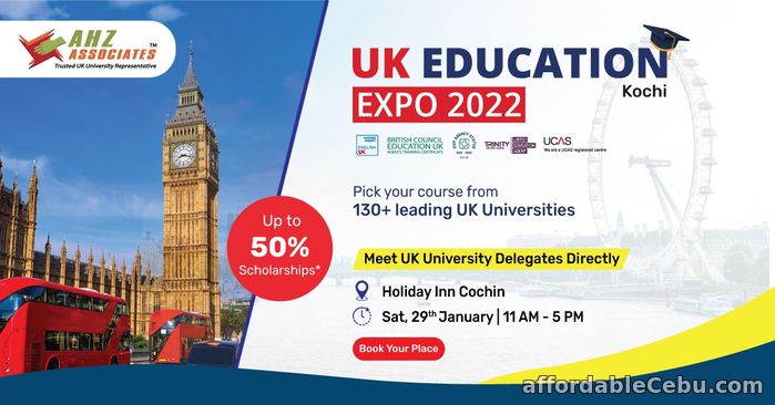 1st picture of UK Education Expo 2022 | AHZ Associates Offer in Cebu, Philippines