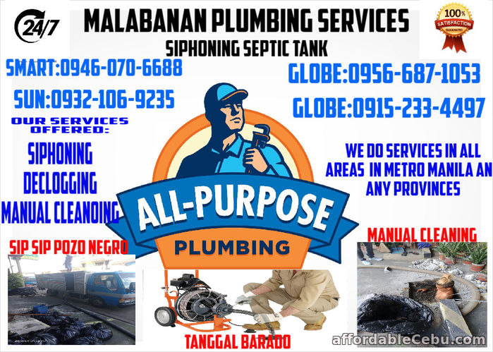 1st picture of MALABANANSIPHONING SEPTICTANKSERVICES Offer in Cebu, Philippines