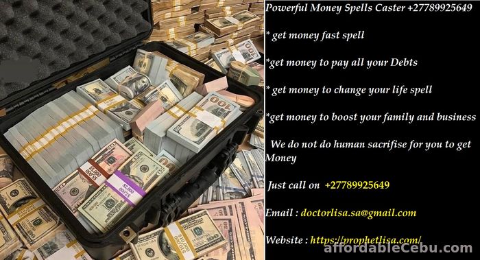 2nd picture of Money Spell that work fast In Texas , Utah , California , Florida  call or what sup +27633953837 For Sale in Cebu, Philippines