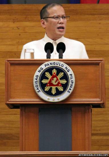 Picture of Noynoy Aquino Speech During the Ten Accomplished Youth Organizations (TAYO) Awarding Ceremonies
