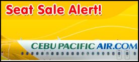 Picture of Cebu Pacific Latest Promo for Manila, Cebu, Boracay (Caticlan), Siargao, Bohol, and Palawan from July to September 2011