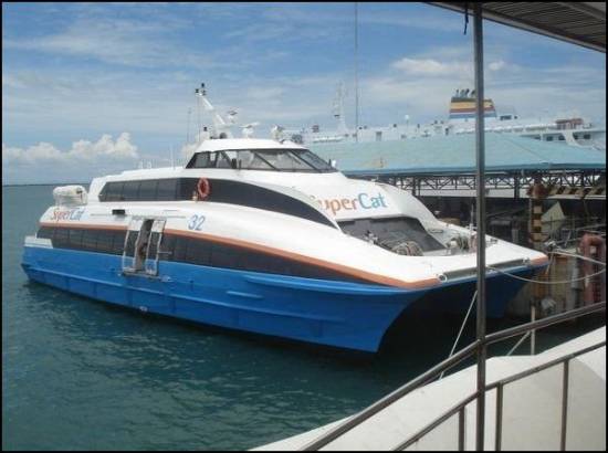 Picture of SuperCat Travel/Shipping Schedule for Cebu, Tagbilaran and Ormoc