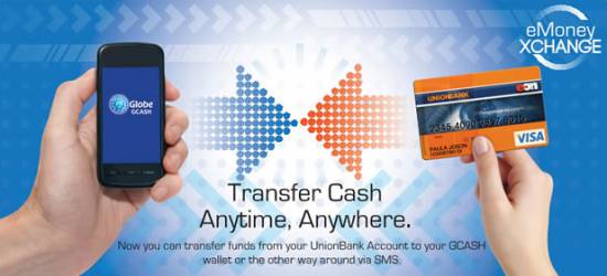 Picture of eMoney Xchange: Application and How to Transfer Money from Your Unionbank Account to Your Globe GCASH or Vice Versa