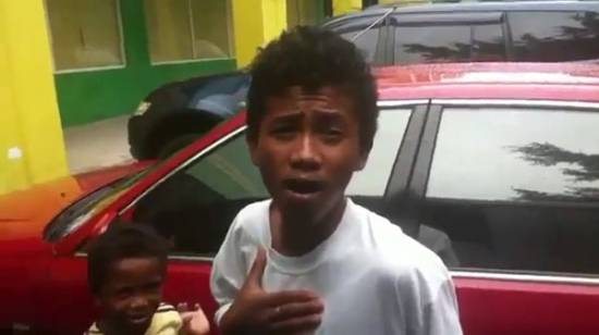 Picture of Filipino Street Kid: The Next Justin Bieber?