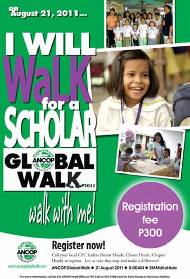 Picture of Global Walk Event of ANswering the Cry Of the Poor (ANCOP)