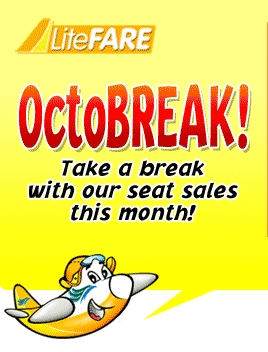Picture of Cebu Pacific Latest Promo for November-December 2011 and January 2012 Travel Period