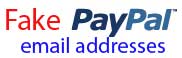 Picture of List of Fake Paypal Email Addresses
