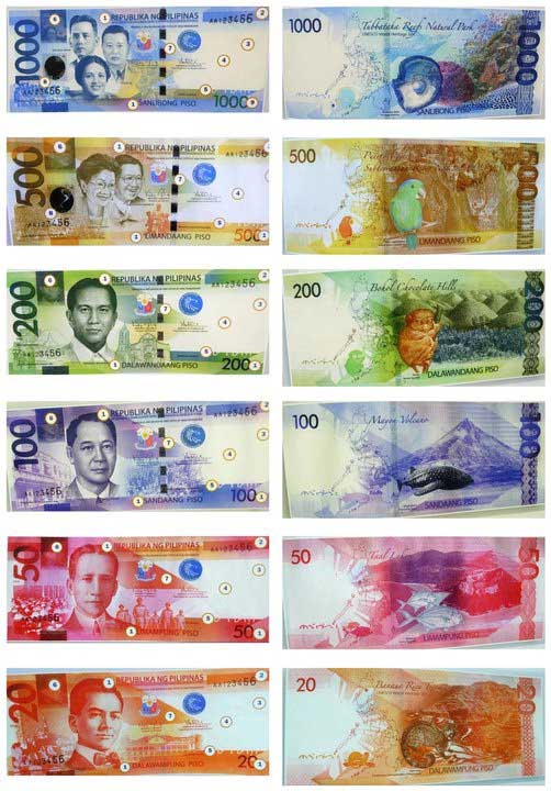 what is our new philippine money made up of banking 2357