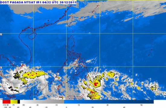 Picture of List of typhoons to hit in the Philippines in year 2012