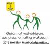 Picture of Nutrition Month 2013 Talking Points