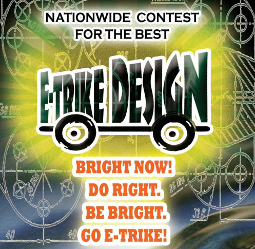 Picture of E-TRIKE (Electric Tricycle) Design Contest