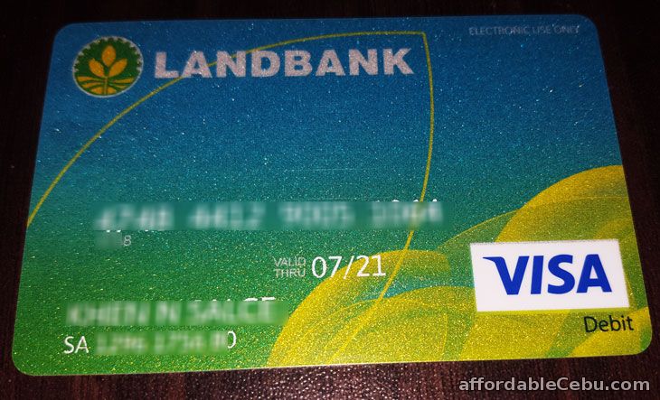 landbank visa debit card maintaining balance