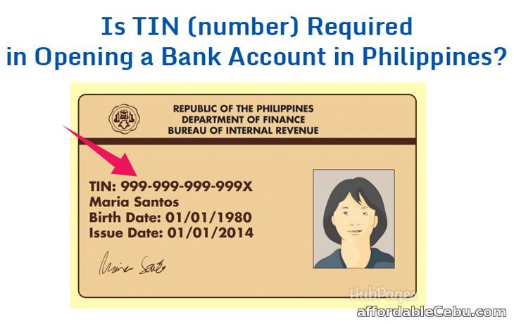 Is TIN Required for Opening a Bank Account in the Philippines ...