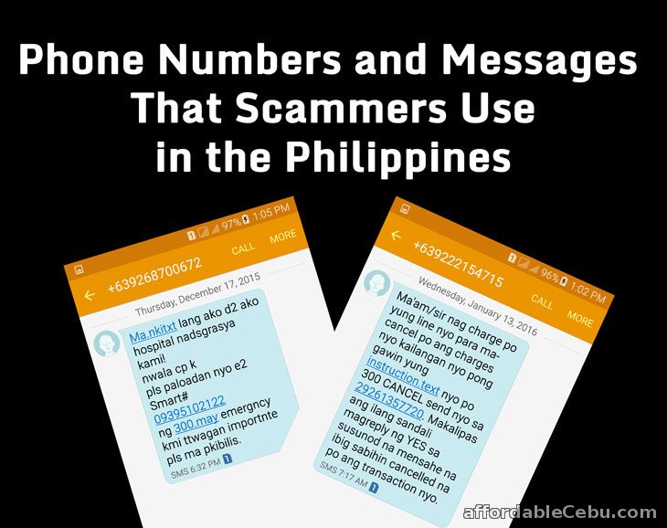 List of Phone Numbers Scammers Use in the Philippines - Mobile Phones 30265
