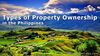Picture of Types of Property Ownership in the Philippines