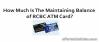Picture of How Much Is The Maintaining Balance of RCBC ATM Card?