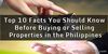 Picture of Top 10 Facts You Should Know Before Buying or Selling Properties in the Philippines