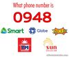 Picture of Is 0948 Smart, Talk N' Text, Globe, Touch Mobile or Sun Cellular?