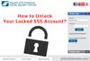 Picture of How to Unlock Your Locked SSS Account?