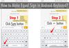 Picture of How to Make Equal Sign in Android Keyboard?