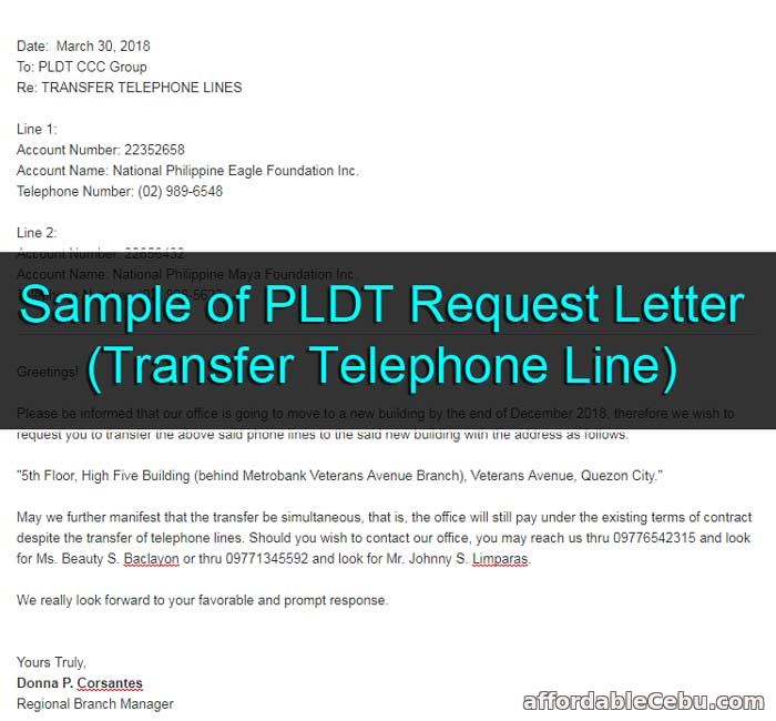 labace-pldt-disconnection-authorization-letter