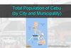 Picture of Total Population of Cebu (by City and Municipality)