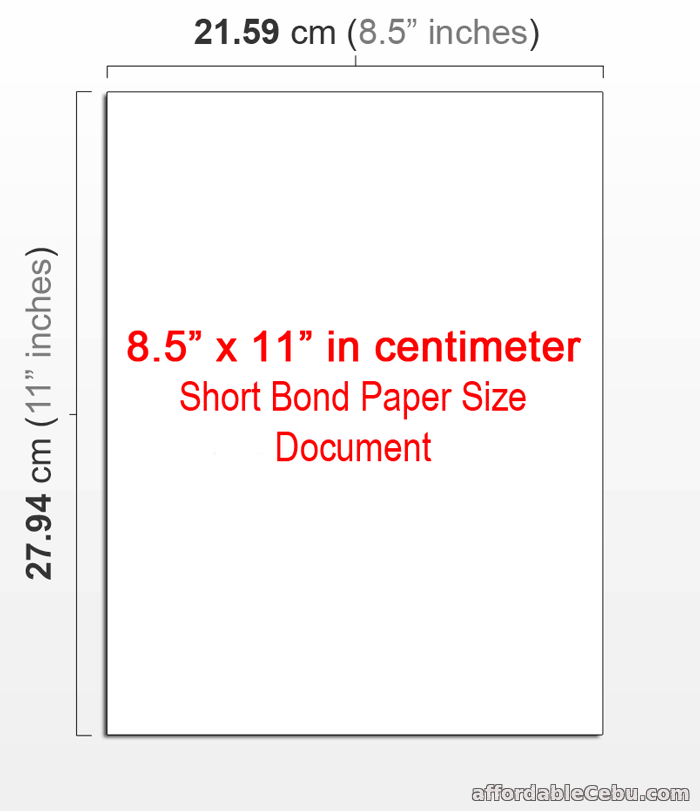 What S The 8 5 X 11 Paper Size In Cm Centimeter Computers Tricks Tips