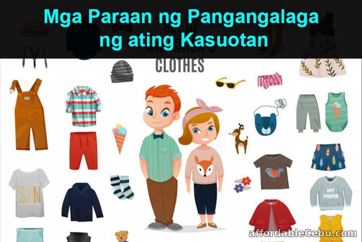 Mga Paraan ng Pangangalaga ng ating Kasuotan - Schools / Universities 30980