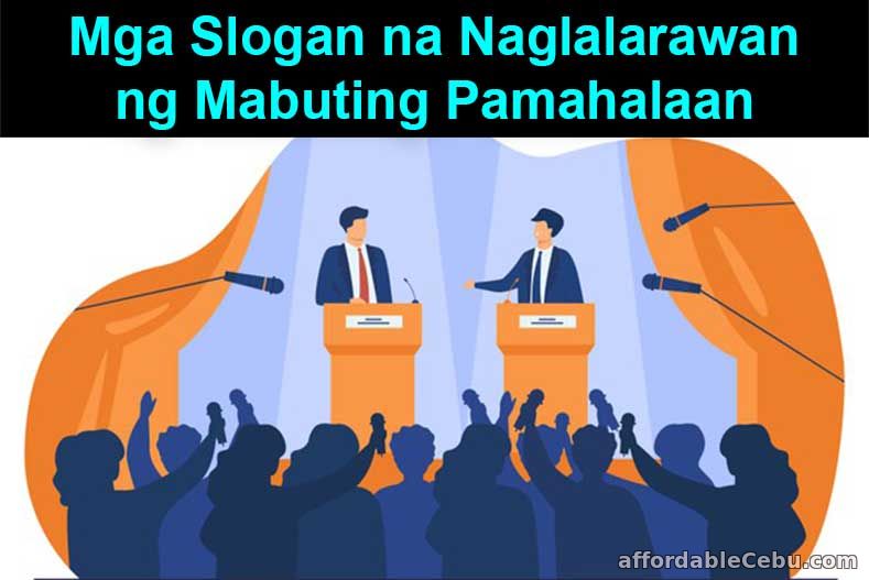 Mga Slogan na Naglalarawan ng Mabuting Pamahalaan - Literature 31078