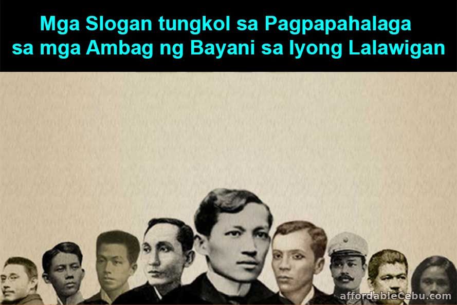 Mga Slogan tungkol sa Pagpapahalaga sa mga Ambag ng Bayani sa Iyong