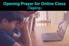 Picture of Opening Prayer for Online Class - Tagalog