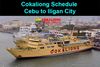 Picture of Cokaliong Schedule Cebu to Iligan City 2021 Updated!
