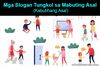 Picture of Mga Slogan Tungkol sa Mabuting Asal (Kabutihang Asal)