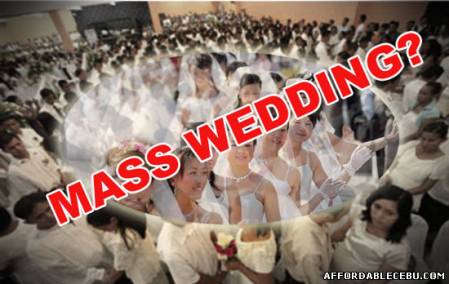 Picture of How to Be a Part of a Mass Wedding in Cebu