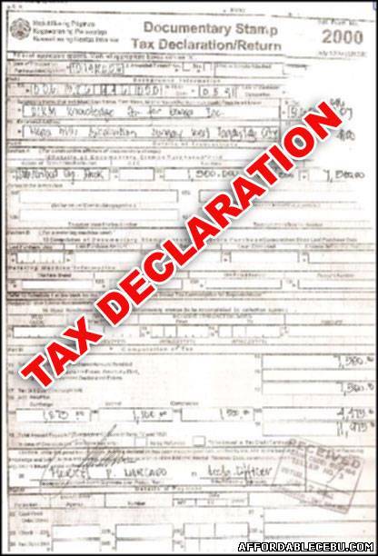 tax declaration form philippines