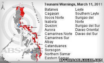 Picture of Tsunami Pictures in the Philippines (March 2011)