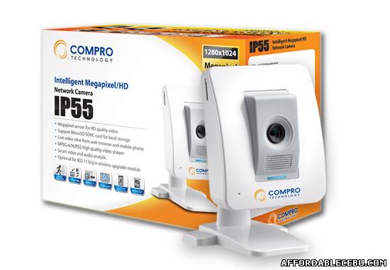 Picture of Compro Unveils Compro IP55 IP Network Camera with 10x Digital Zoom for Home Monitoring