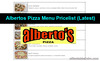 Picture of Albertos Pizza Menu Pricelist & Pictures 2021 (Most Updated)