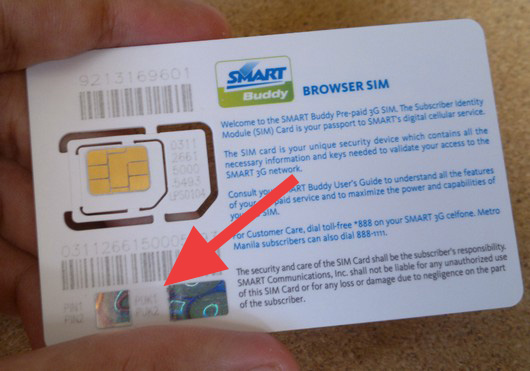 How to Get Your Lost PUK code in SMART or Talk 'N Text Sim ...