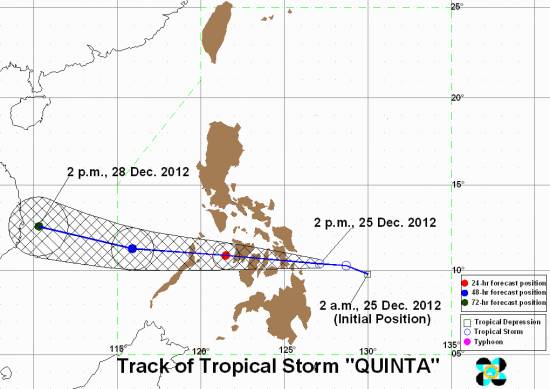 Picture of Bagyong Quinta Latest Update