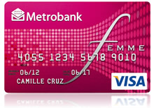 Metrobank Femme Visa Credit Card