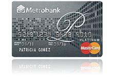 Metrobank Platinum Peso MasterCard Credit Card